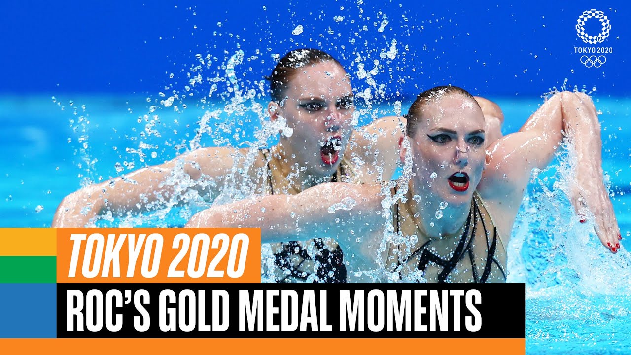 ROC’s Gold Medal Moments at #Tokyo2020 | Anthems | Olympics