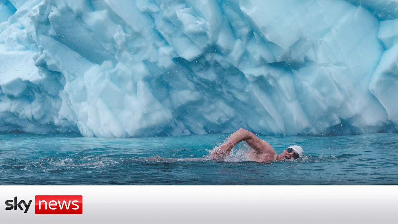 Ice Swimmer Lewis Pughâ€™s Stark Climate Warning: Without Polar Ice, There Is No Life on Earth | Sky News