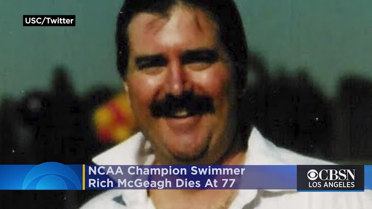 USC Olympian & NCAA Champion Swimmer Rich McGeagh Dies At 77 From COVID Complications | CBS Los Angeles