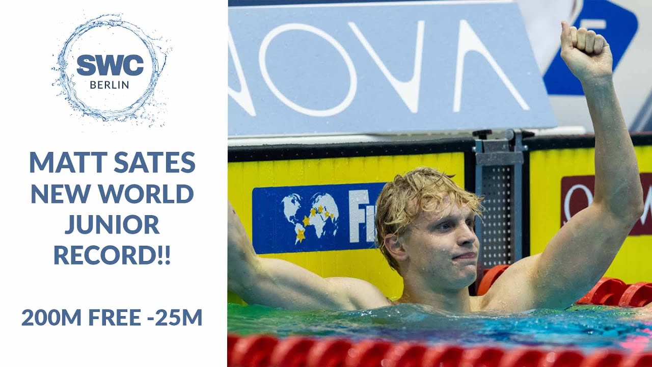 Remember His Name! Second WJR in Two Days for Matt Sates | FINA