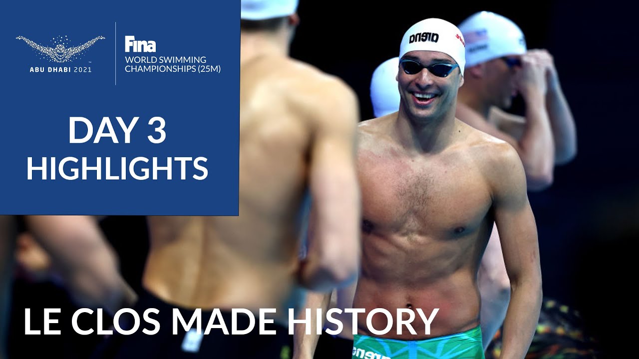 Highlights Day 3 | Abu Dhabi 2021 FINA Swimming World Championships (25m)