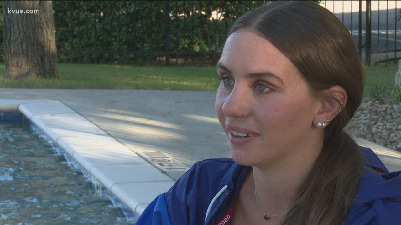 Olympic Swimmer Finds Peace in the Pool With Help From Former UT Star | KVUE