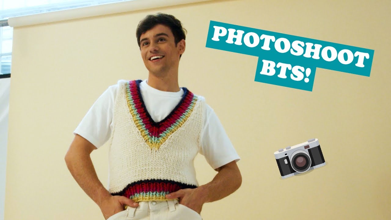 Photoshoot BTS! I Tom Daley