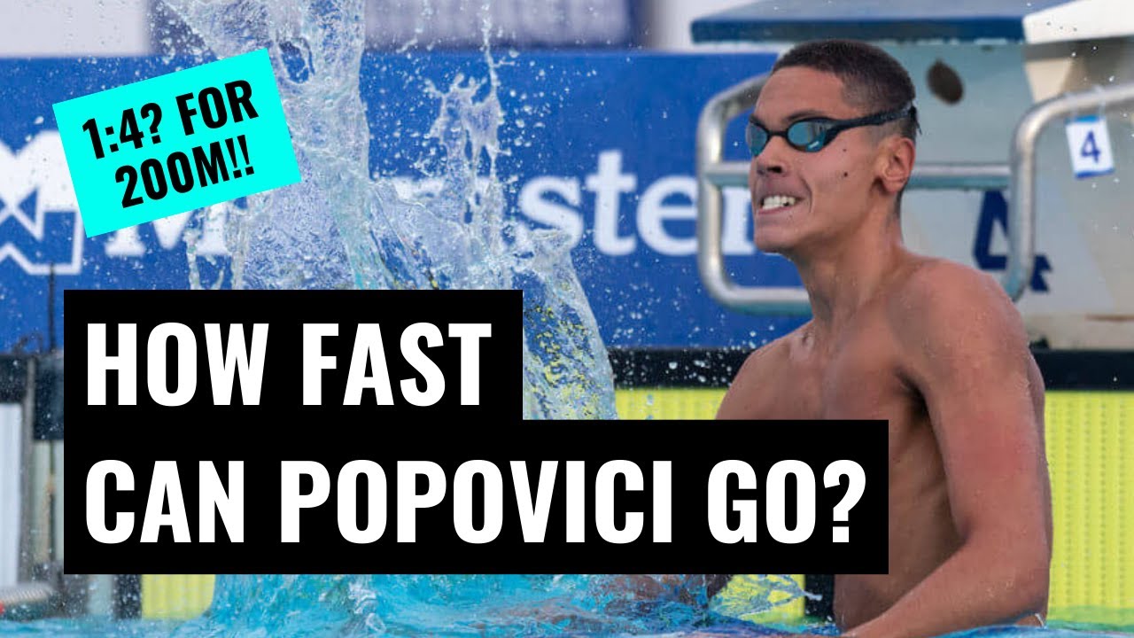 Can Popovici Go 1:43 for 200m Freestyle?! | Propulsion Swimming
