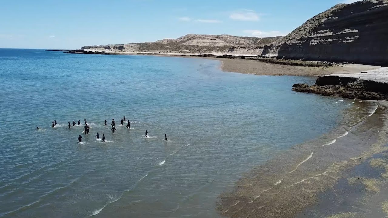Swimming and Respect for Nature in Patagonia | Fondation Princesse CharlÃ¨ne de Monaco