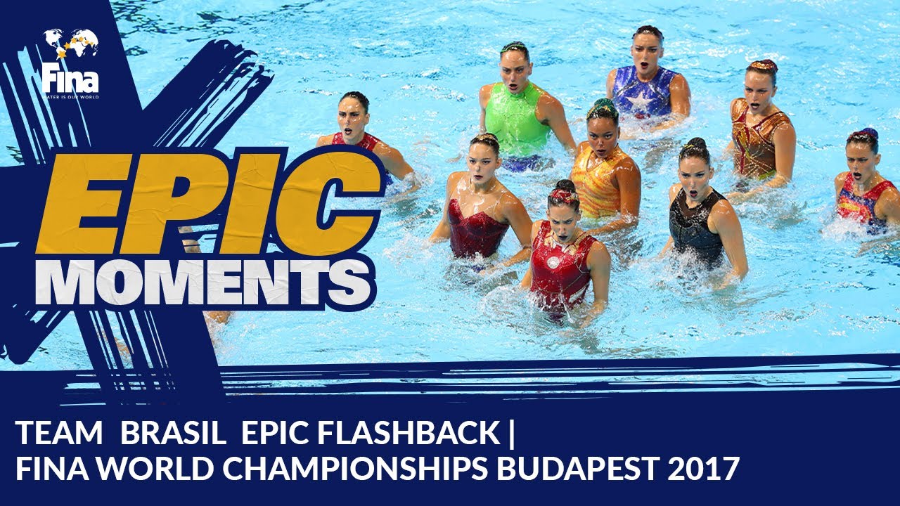 Artistic Swimming Avengers | FINA World Championships Budapest 2017 Team Brasil