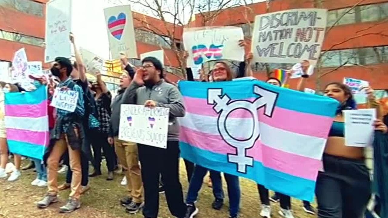 Protest Against Transgender Swimmerâ€™s Participation in Championship at Georgia Tech | FOX 5 Atlanta