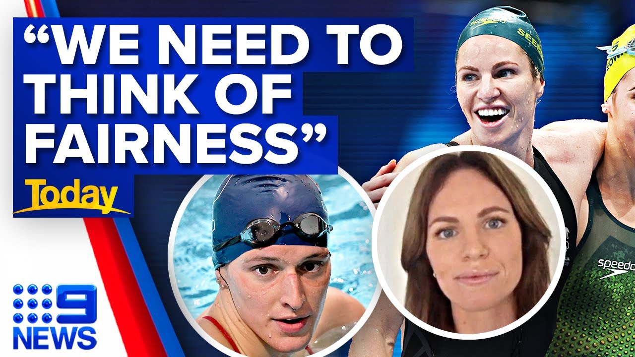 â€˜It Needs to Be Fairâ€™: Aussie Swimmer Weighs in on Transgender Athlete Debate | 9 News Australia