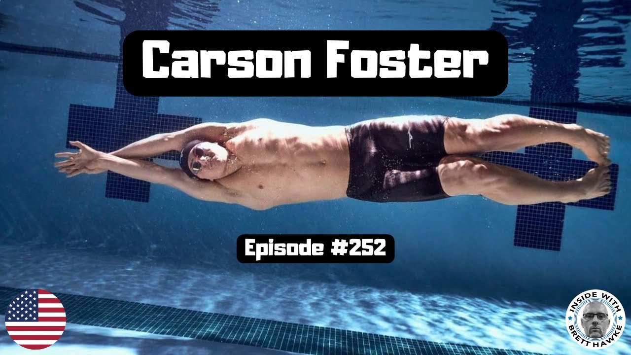 Carson Foster Talks About Trials, World Champs, & Ian Thorpe | Inside With Brett Hawke