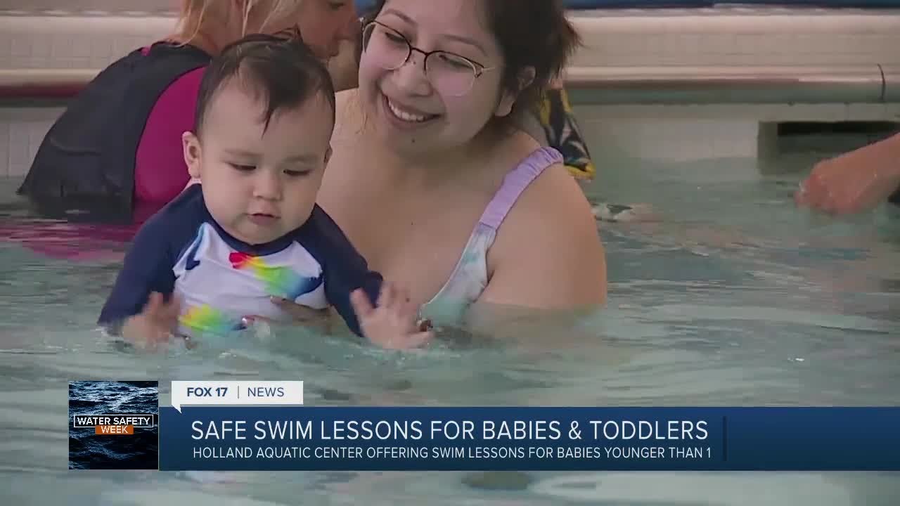 Why Six Months Old Isn’t Too Young for Swim Lessons | FOX 17 WXMI