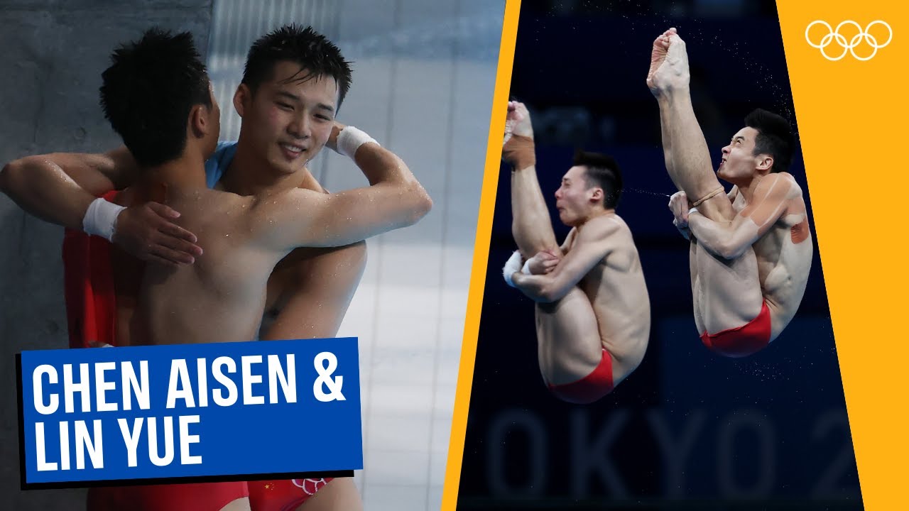 Chen Aisen & Lin Yue – All Dives! 💦| Olympics