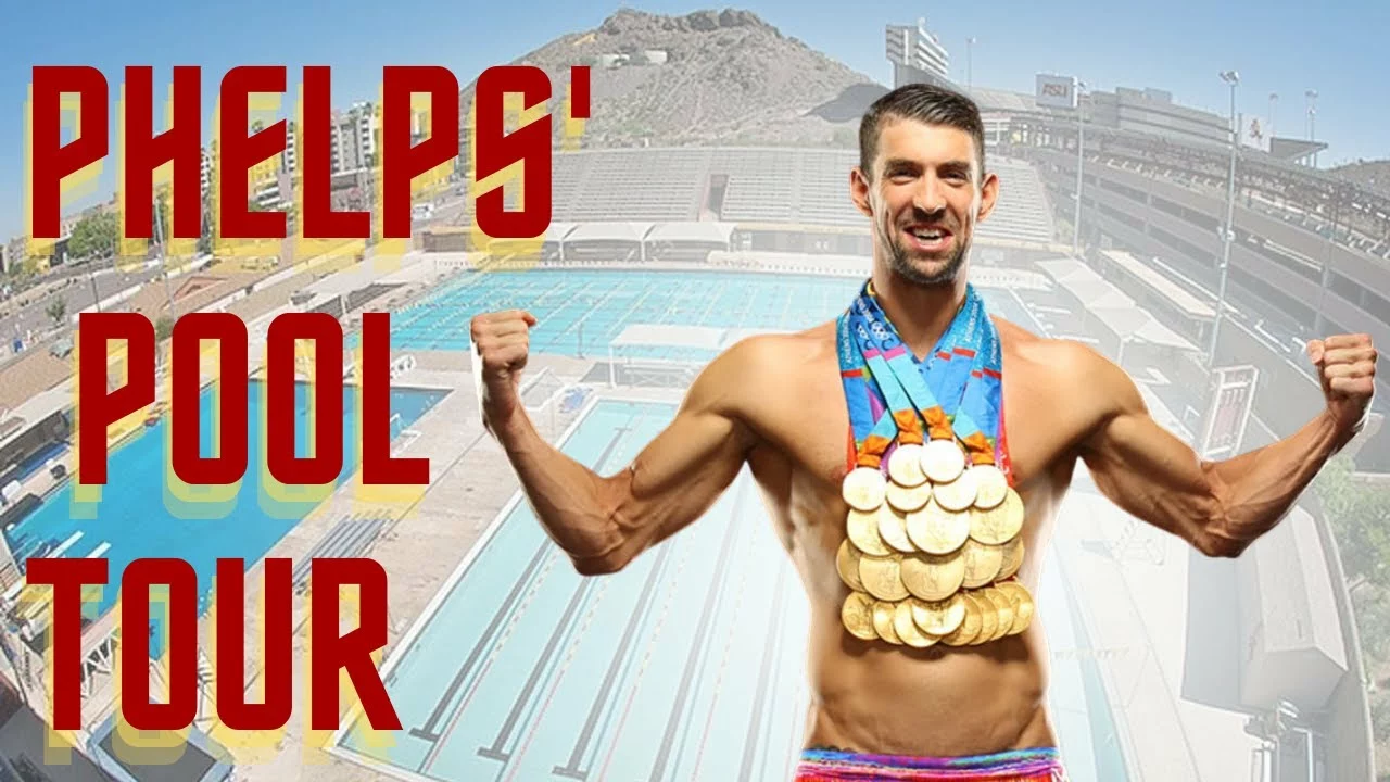 Michael Phelps’ ASU Swimming Pool Behind the Scenes Tour | Kyle Millis Vlogs