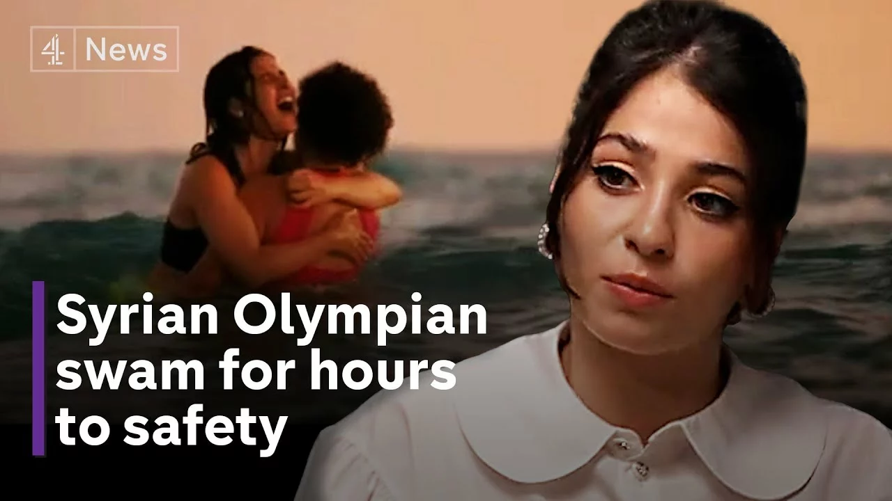 The Olympian Who Escaped Syria by Swimming the Aegean Sea | Channel 4 News