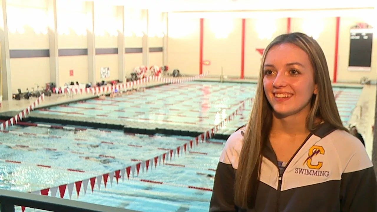 Champion’s First Swimmer Tabbed Student-Athlete of Week | WKBN27