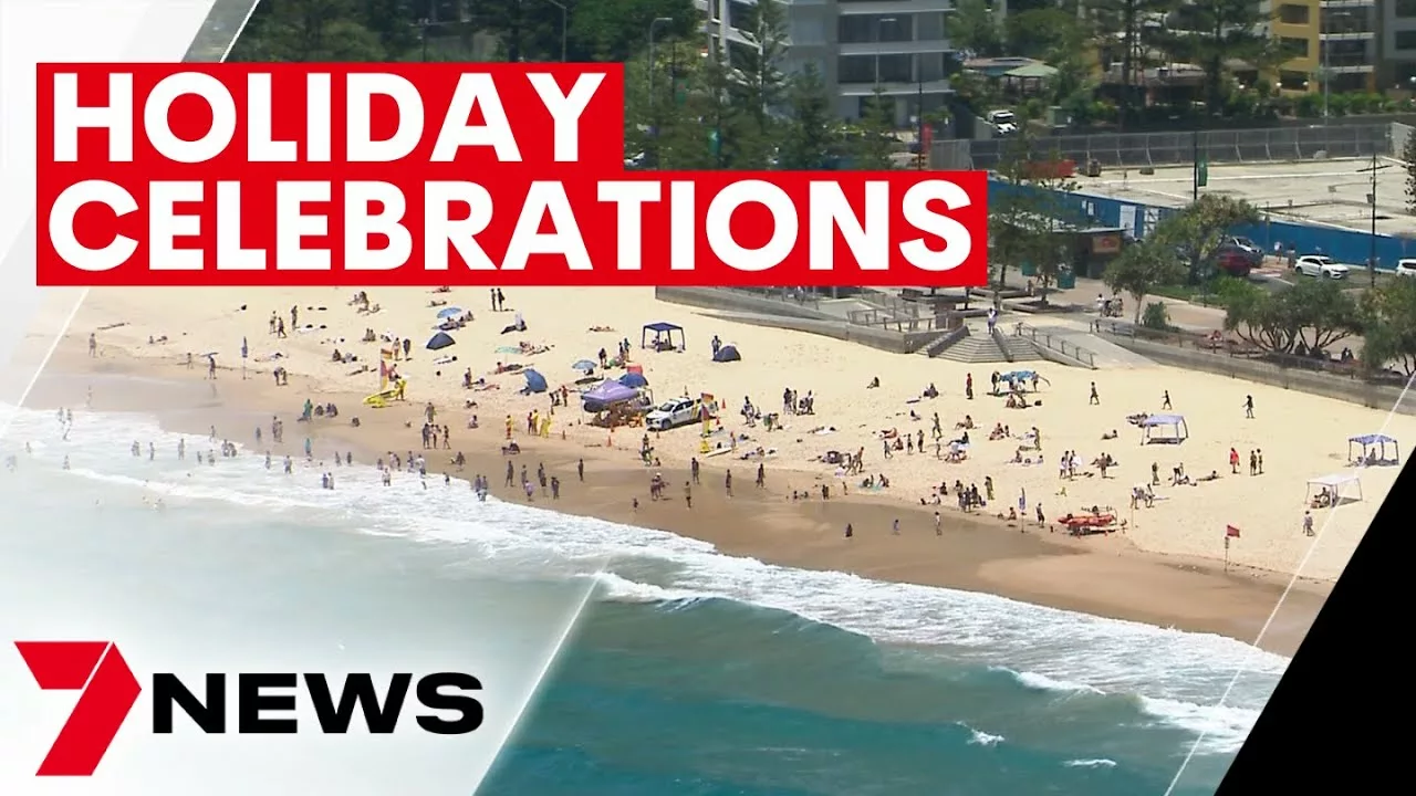 Queenslanders Pack Beaches and Waterways for Boxing Day | 7NEWS