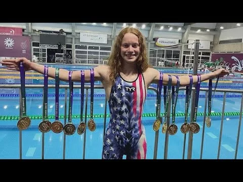 16-Year-Old World Class Swimmer | Kids Who Make SA Great | KENS 5: Your San Antonio News Source