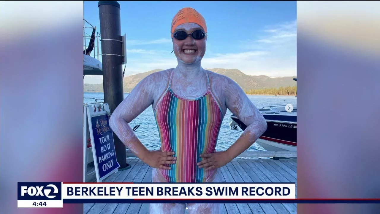 Berkeley Teen Makes Swimming History | KTVU FOX 2 San Francisco