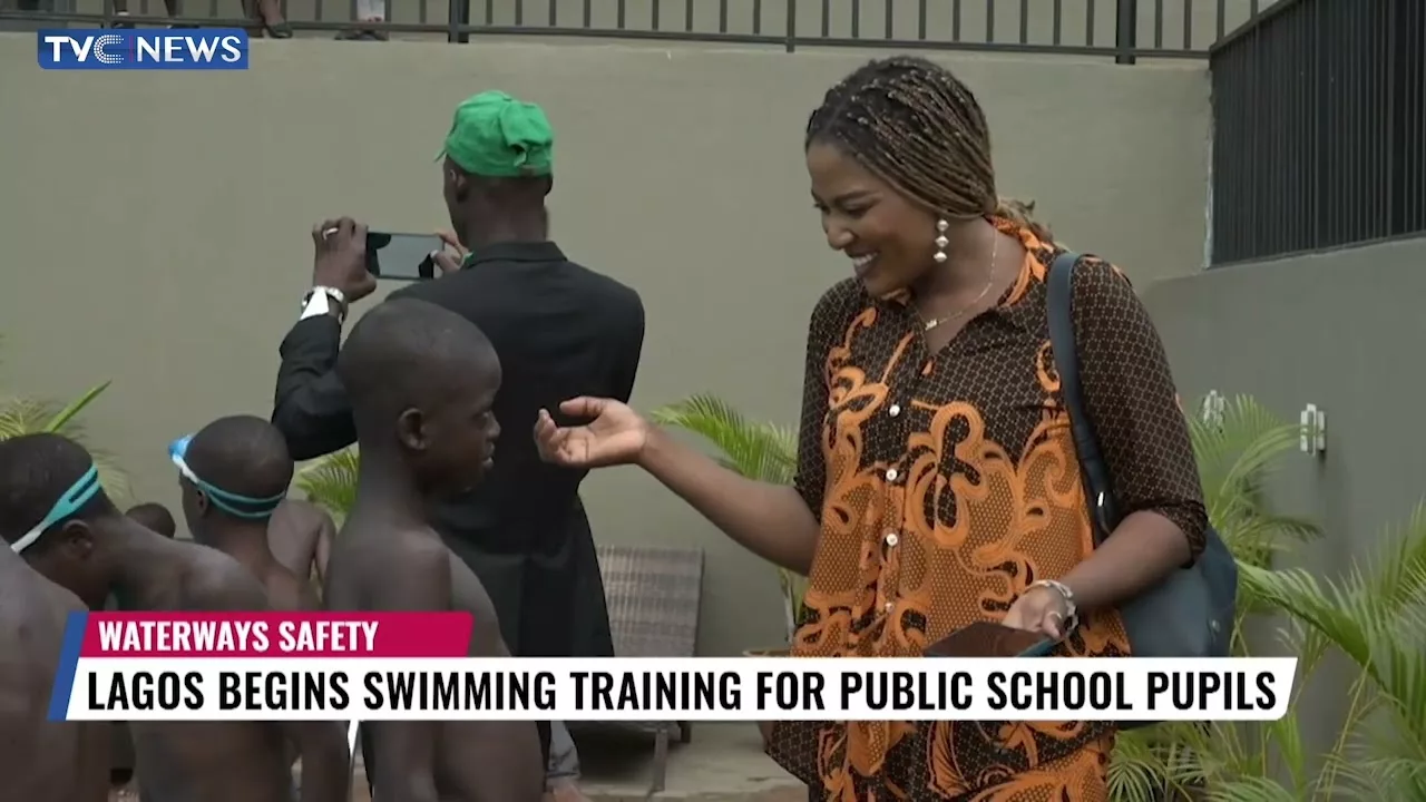 Lagos Begins Swimming Training for Public School Pupils | TVC News Nigeria