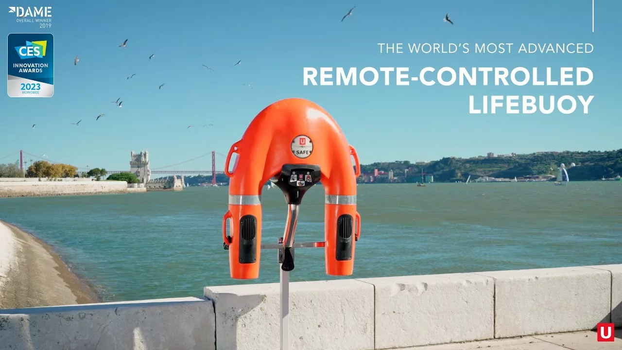 The U-Safe Self-Propelled Buoy Saves Drowning Swimmers So You Don’t Have To