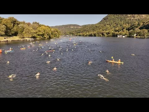 What It Is Like Swimming 10 Miles Down the Tennessee River | Swim the Suck Open Water Race | U.S. Masters Swimming