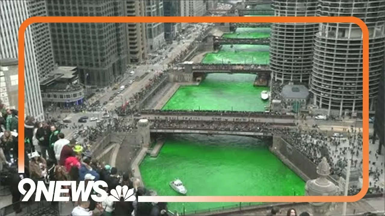 Chicago River Dyed Green, Recipe for Spam Candy Bar and 100-Year-Old Woman Joins Swim Team Practice | 9NEWS