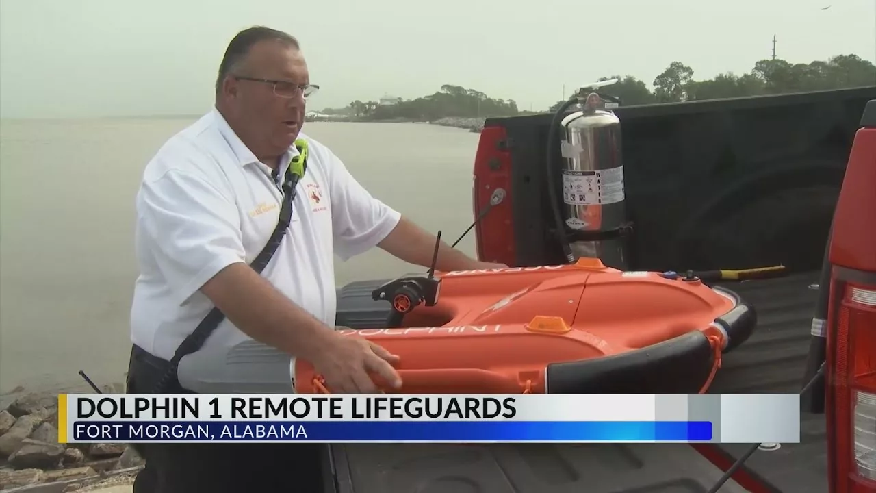 New Remote-Controlled Water Rescue Device Being Used Along Fort Morgan Beaches | WKRG