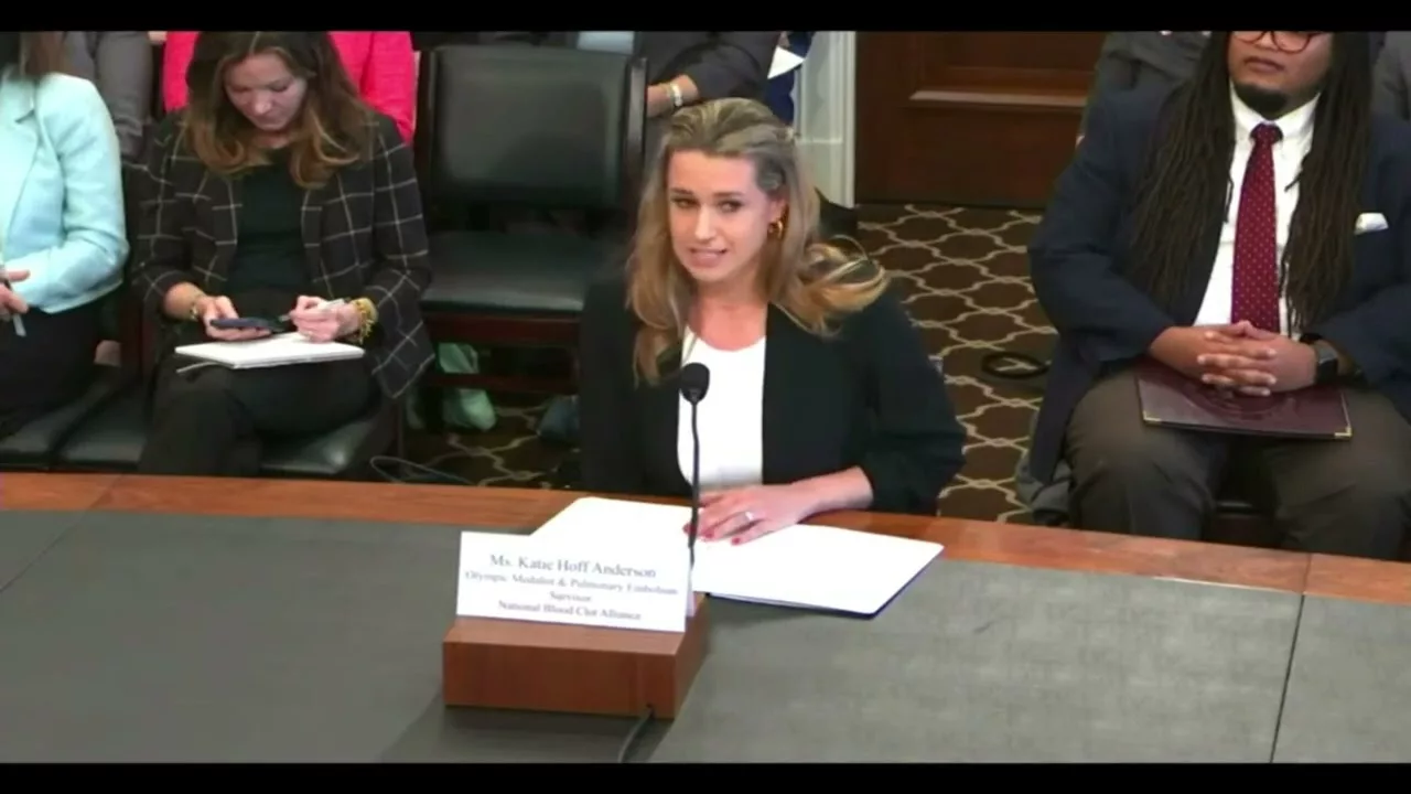 Testimony on Capitol Hill From Katie Hoff, Olympic Swimmer, and Blood Clot Advocate | Stop The Clot