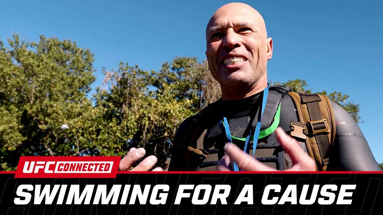 Royce Gracie Sets Out on a Swimming Journey for Charity | UFC Connected