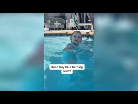 Swim Instructor Mom Warns Parents Not to Buy Blue Swimsuits for Kids | ABC11