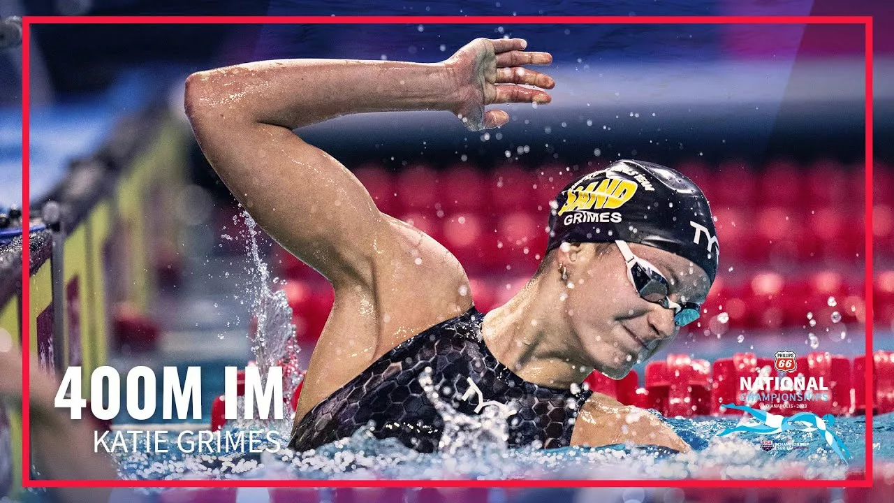 Grimes & Walsh Lead Lanes With Strong Finish in 400M Im | Phillips 66 National Championships | USA Swimming
