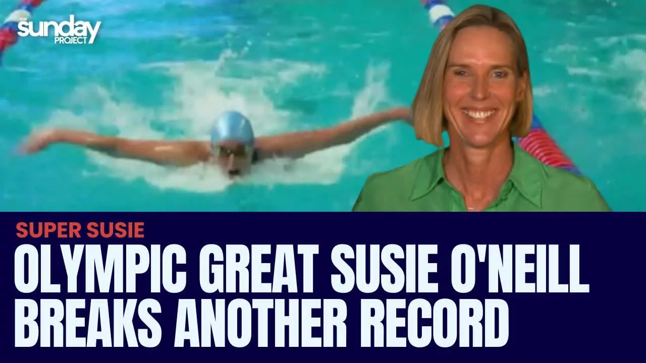 Olympic Great Susie O’Neill Breaks Another Swimming Record | The Project