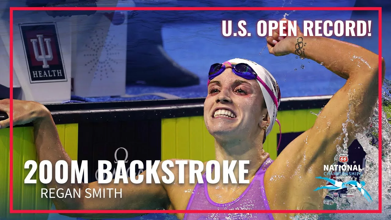 U.S. Open RECORD Set By Regan Smith in 200M Backstroke | 2023 Phillips 66 National Championships | USA Swimming