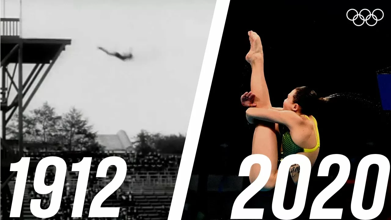 108 Years Later | Diving 10M Platform Then & Now | Olympics