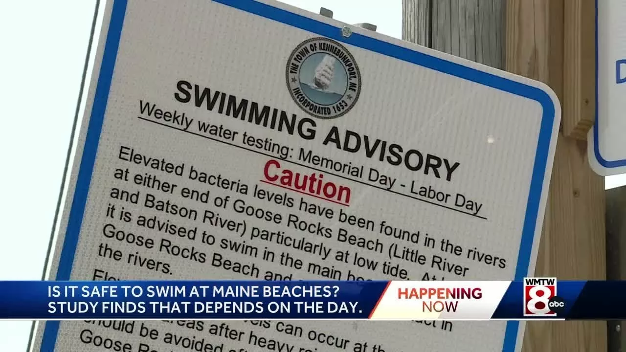 How Safe Is It to Swim at Maine Beaches? | WMTW-TV