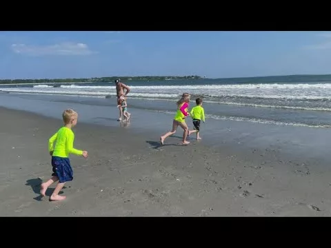 Swim Safety: Moms Launch Kickstarter Campaign to Create Neon Rash Guards for Kids | WKYC Channel 3