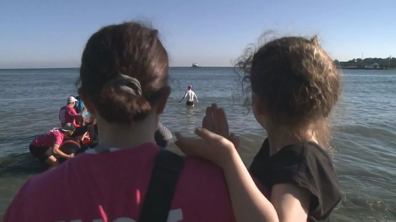 Man Swims Across Lake Ontario and Raises 50 Thousand Dollars for CAMH | CityNews