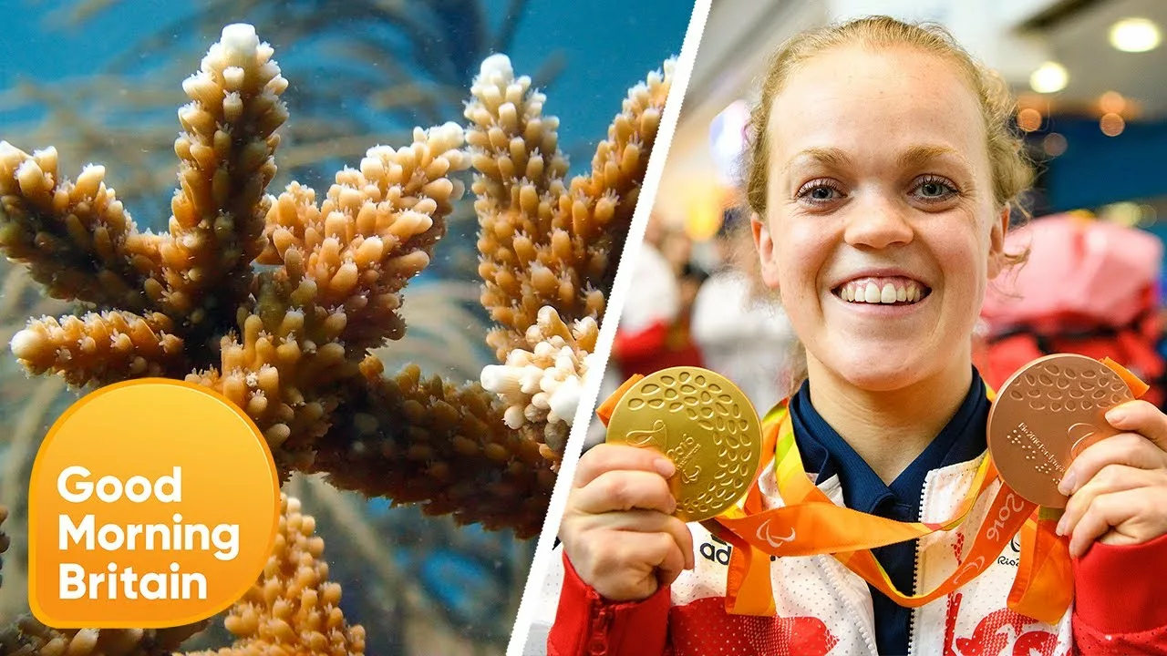 Paralympian Ellie Simmonds: Saving the Coral Reef | Good Morning Britain