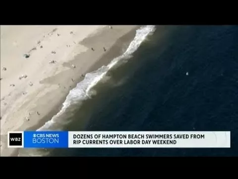 Dozens of Swimmers Rescued From Hampton Beach Rip Currents | CBS Boston