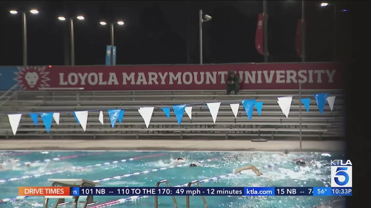Loyola Marymount Women’s Swim Team Hosts Final Meet After School Cuts Program | ABC 7
