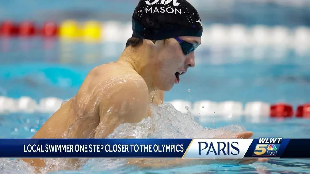 Cincinnati Area Swimmer One Step Closer to the Paris Olympics | WLWT