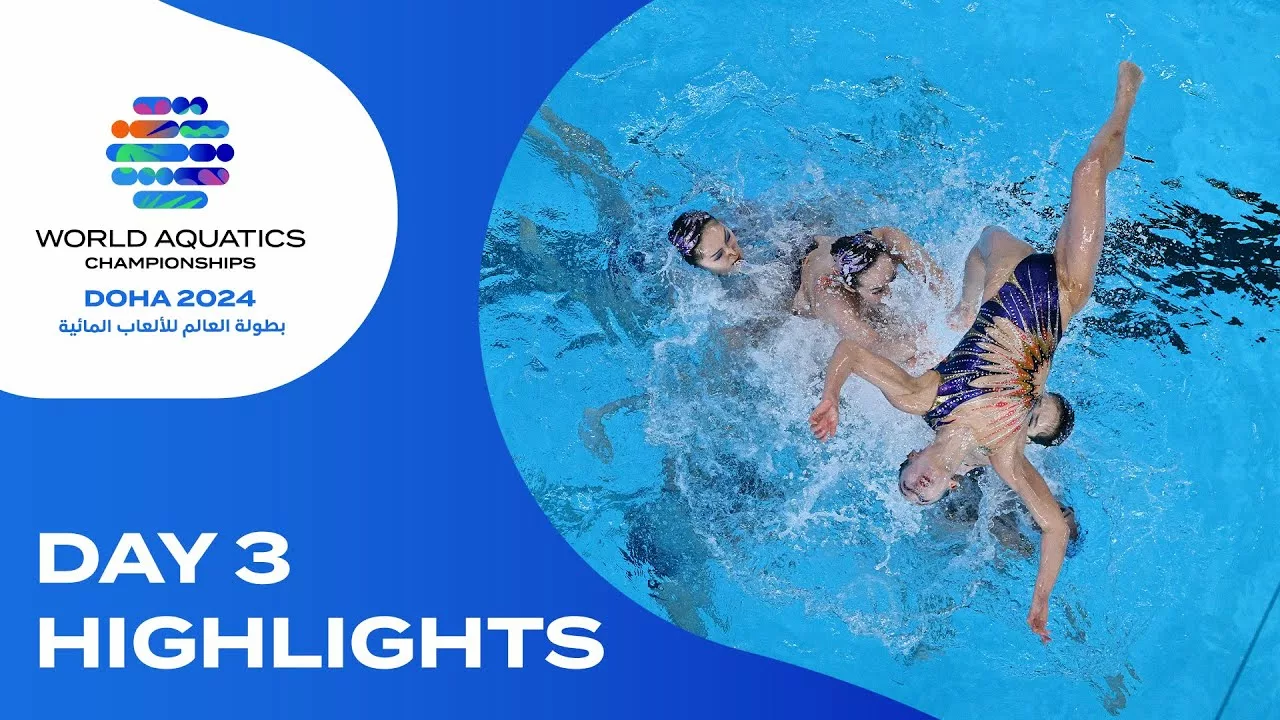 Day 3 | Highlights | World Aquatics Championships – Doha 2024
