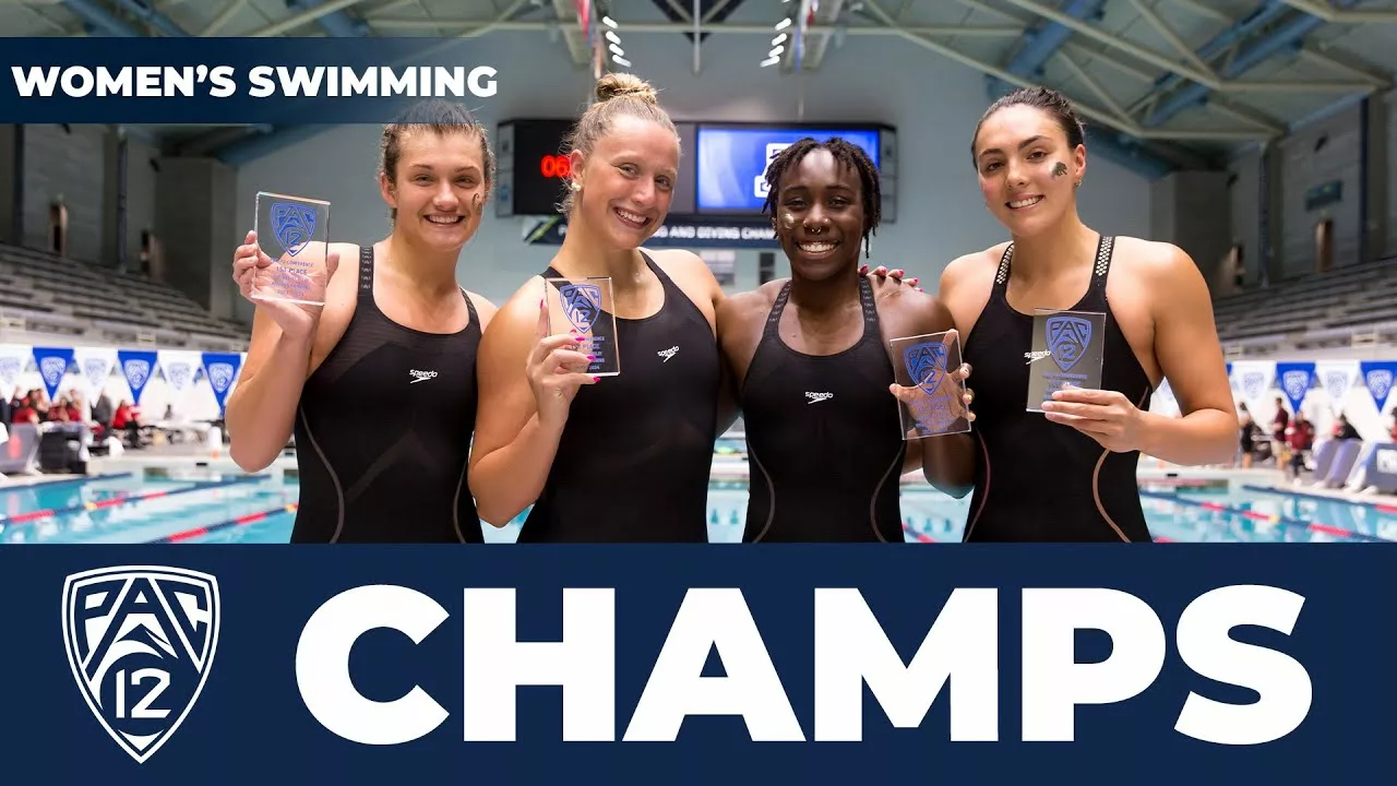 Cal Sets 200 Medley Relay Record at 2024 Pac-12 Women’s Swimming Champs | Pac-12 Networks