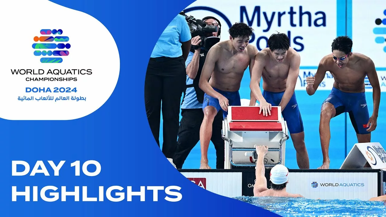 Day 10 | Highlights | World Aquatics Championships – Doha 2024