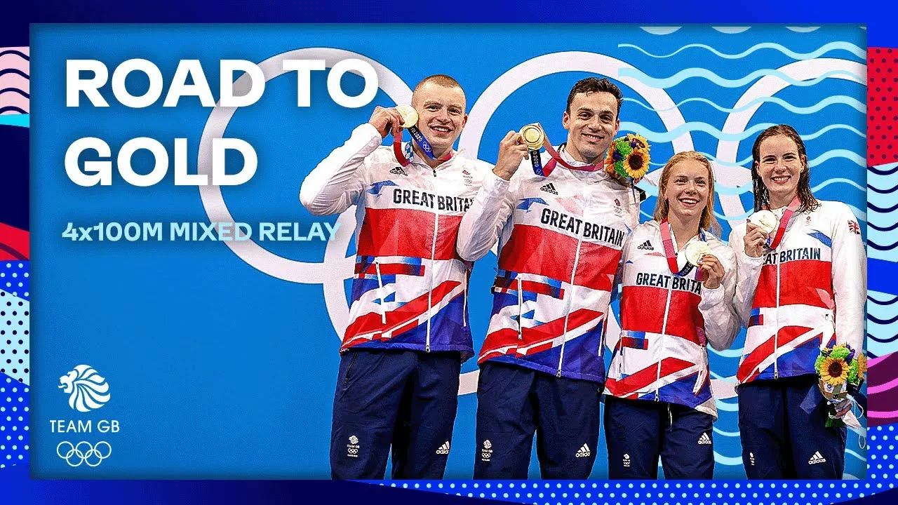 Swimming Gold & New Wr | Mixed 4x100M Medley Relay Team’s Road to Gold | Team GB
