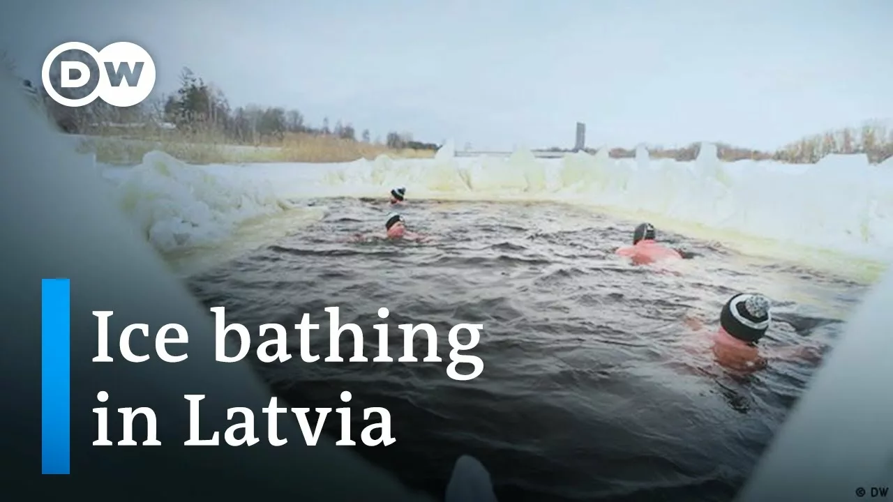 Ice Bathing: Latvia’s Signature Winter Sport | Focus on Europe | DW News
