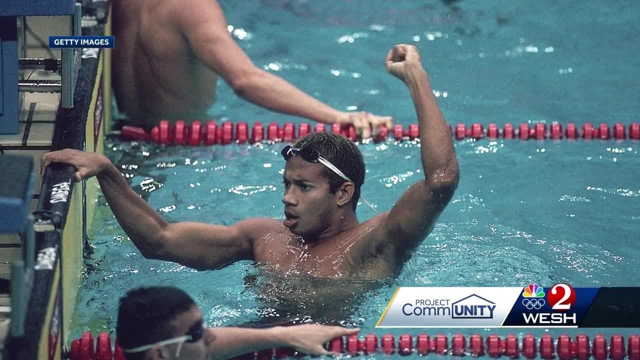 First Black Gold-Medal Swimmer Inspires New Generation, Coaches Them to Greatness in Florida | WESH 2 News