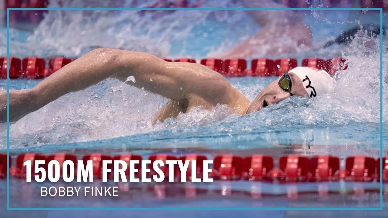 Bobby Finke Starts Meet with Victory in 1500M Freestyle | 2024 Tyr Pro ...