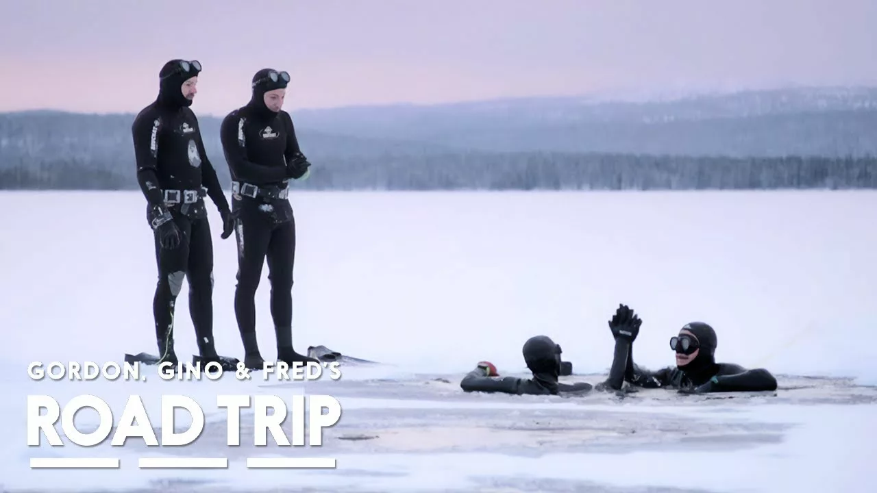 Swimming Beneath Finland’s Icy Waters | Gordon, Gino, and Fred’s Road Trip