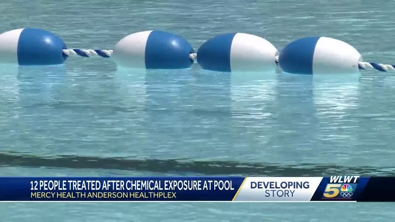 FD: 13 People Treated, 5 Hospitalized After Chemical Exposure at Anderson Pool | WLWT