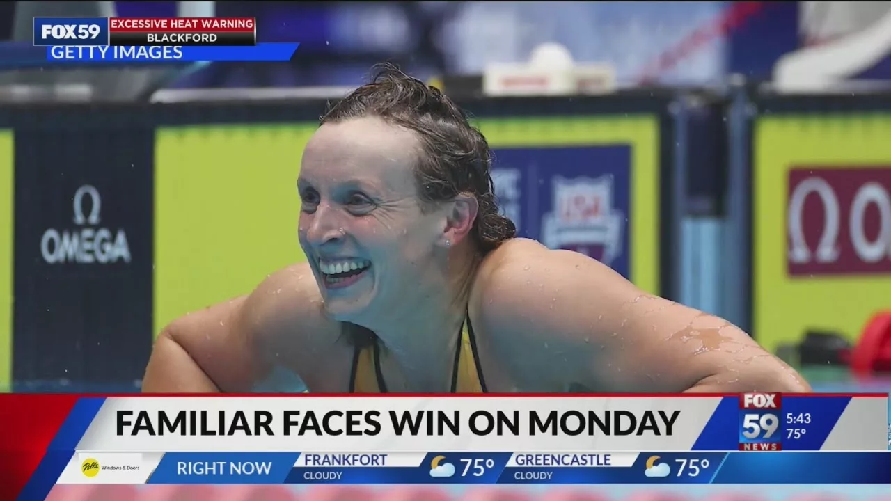 Familiar Faces Shine At Swim Trials In Indy | FOX59